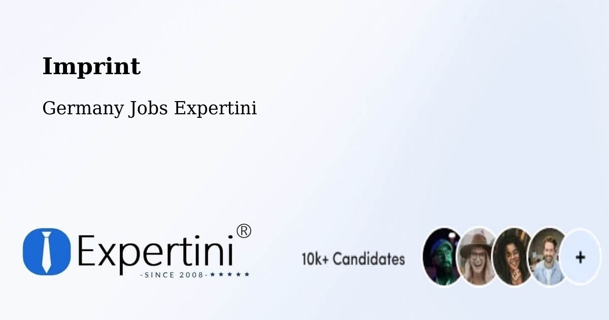 Imprint – Bretzfeld - Germany Jobs Expertini